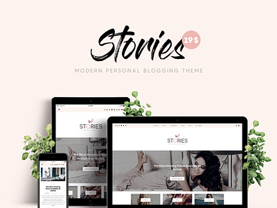 Stories - Blogger Template for Download!