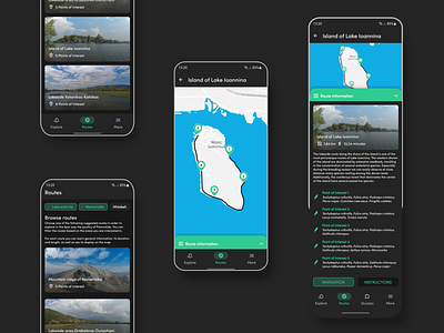 Birding application - Route Planner | UI Design
