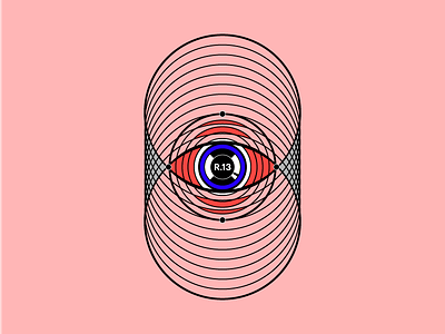 Third Eye Opening badge consciousness eye geometry illustration lines third eye vector