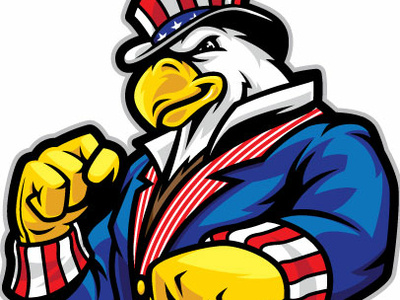 Uncle Sam Eagle eagle fighter patriotic power uncle sam usa