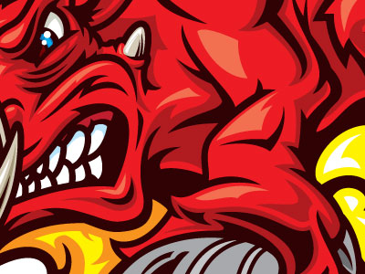 Razorback by Dave Turton on Dribbble