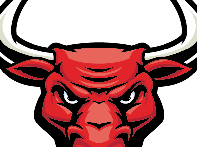 bull face logo