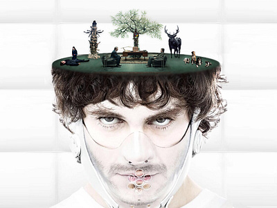 Will Graham's Mind Palace art color composite composite image design digital art digitalart effects hannibal nbc photoshop photoshop art television