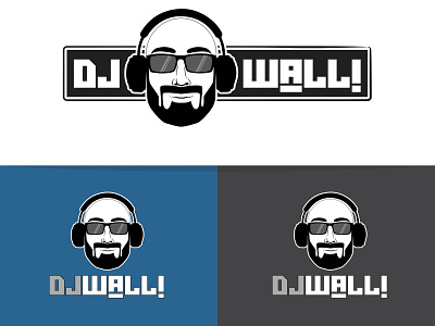 Logo Draft for my DJ Client branding design dj draft illustrator logo logodesign logos vector