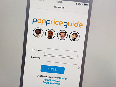 Pop Price Guide Demo App appdesign apps coding funko funkopop mockuphone popvinyl