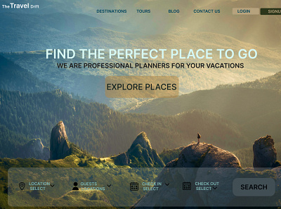 travel web design branding graphic design motion graphics ui