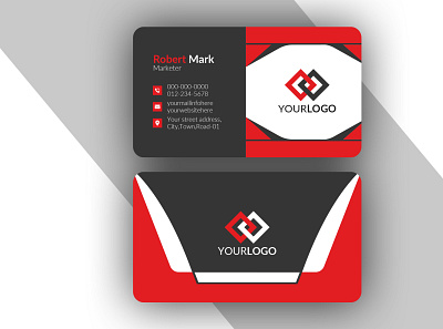 Modern Business Card Design Template bussines card