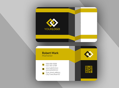 Modern Business Card Design Template bussines card