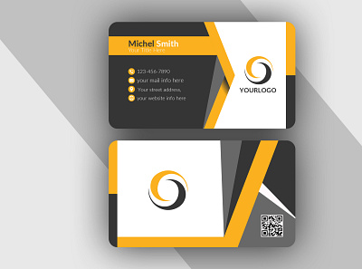 Modern Business Card Design Template bussines card