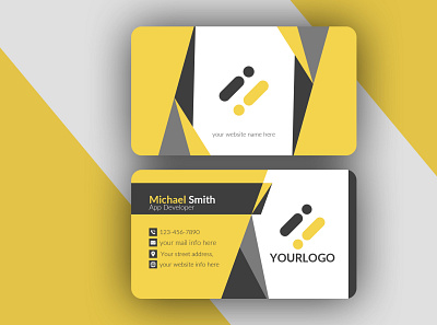 Stylish Business Card Design bussines card