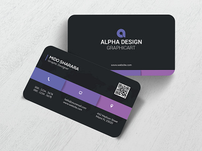 Business Card branding business card card graphic design logo