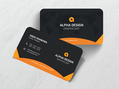 Business Card branding business card card graphic design logo