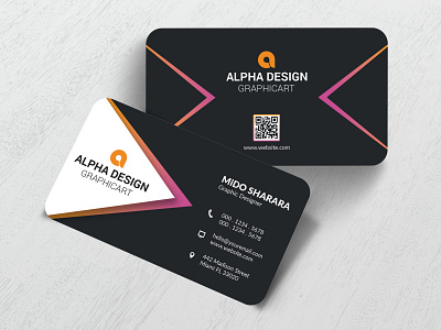 Business Card branding business card card graphic design logo