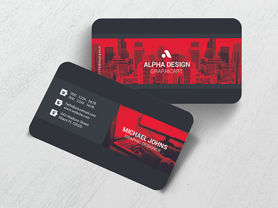 Business Card branding business card card graphic design logo