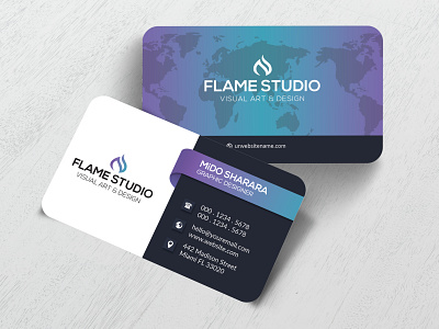 Business Card branding business card card graphic design logo