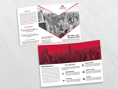 Corporate Brochure branding brochure design graphic design logo