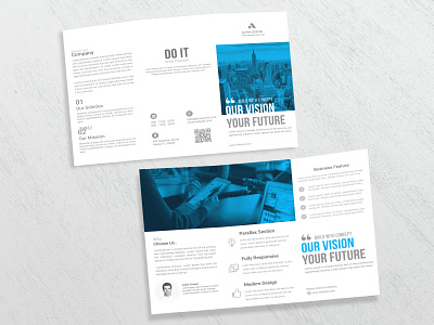 Corporate Brochure branding brochure design graphic design logo