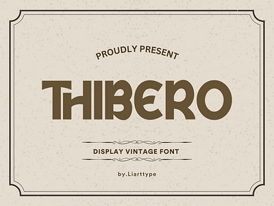 Thibero Font