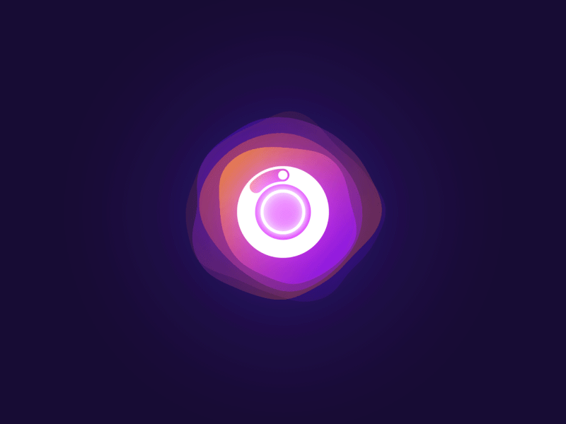 Loading light. Yeelight лого. Pulse animation. Loading ai. Light logo animation.