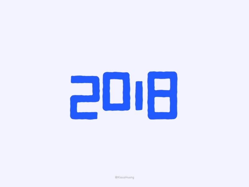 Happy New Year 2018 2019 ae animation blue celebrate cheers design gif illustration motion new year new year 2019 newton red update