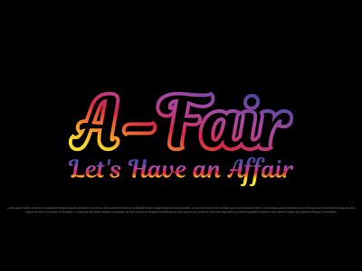 A-Fair logo watermark logo