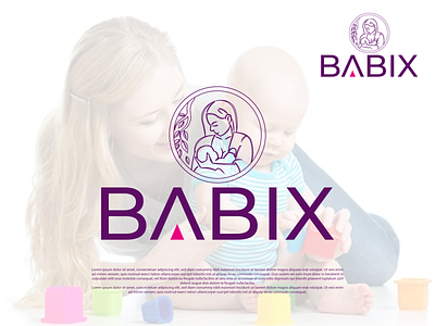 Babix logo design watermark logo