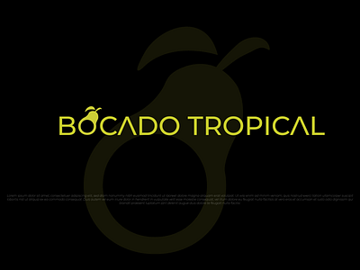 Bocado Tropical logo watermark logo