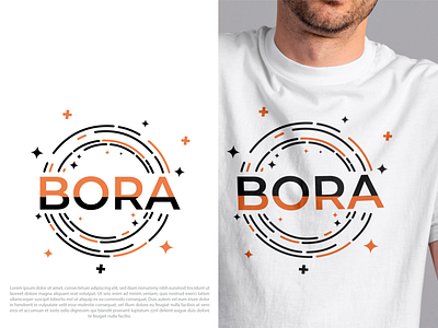 Bora branding flat logo illustration logo logo design modern logo