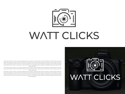 Watt Clicks watermark logo