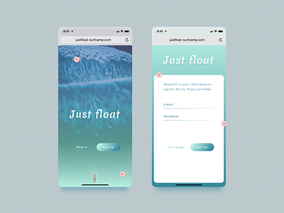 Daily UI #001: Sign Up 001 app application art branding clean dailyui dailyui 001 design illustration ios minimal mobile ui ux vector web website