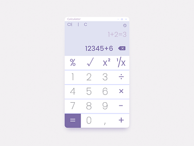 Daily UI #004: Calculator 004 application calculate calculation calculator clean daily ui 004 dailyui design flat design minimal typography ui webapp