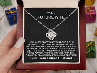 Gift For Future Wife adobe illustrator adobe photoshop couple couple gift future husband future wife gearbubble graphic design message card present gift for future wife shineon shineon message card valentine day