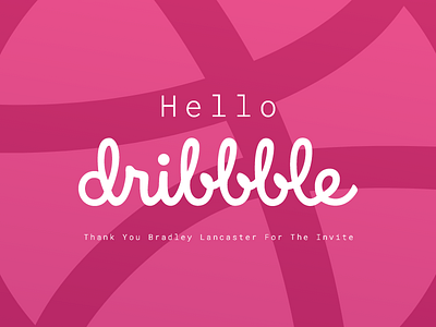 Hello Dribbble