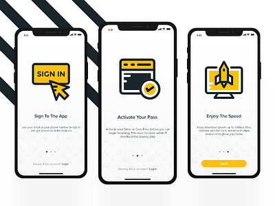 Onboarding Screens