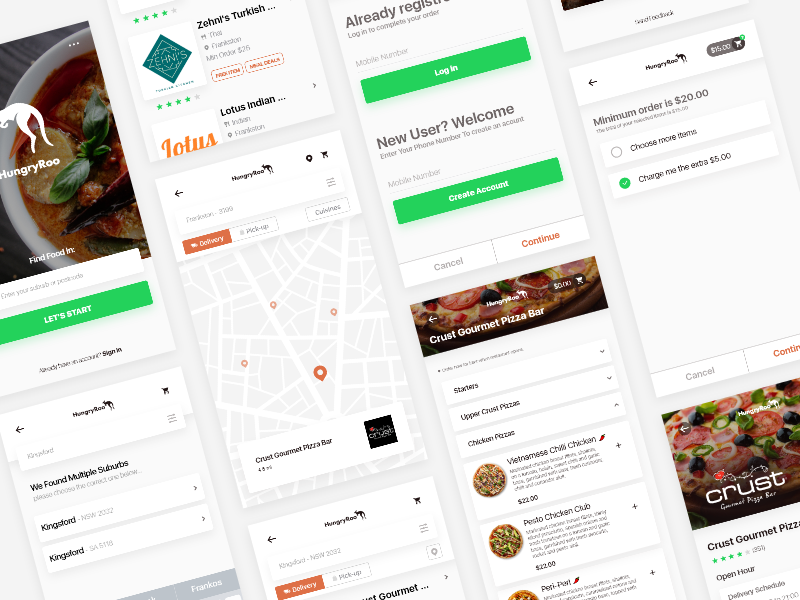 Find a Restaurant App by Hamza ibnelfais on Dribbble