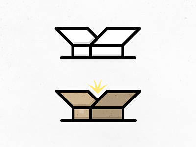 Box-y box icon logo monogram