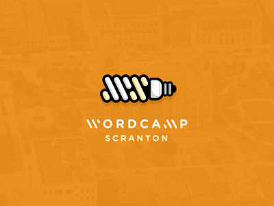 WordCamp v2 icon logo monogram scranton wordcamp