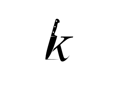 K icon k logo mark monogram times