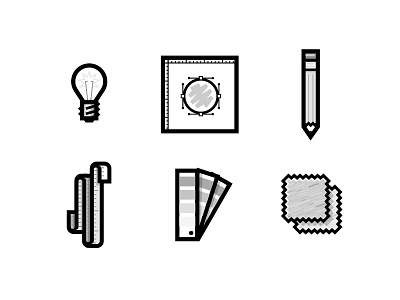 Process Icons 01 icons illustration