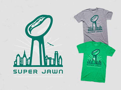 Super Jawn cotton bureau eagles football jawn super bowl t-shirt