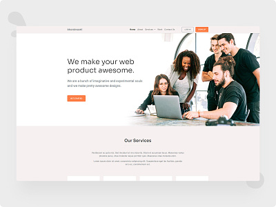 Multipurpose html template made with bootstrap free download
