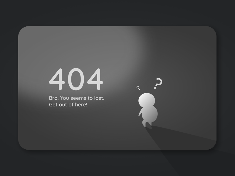 simple 404 error