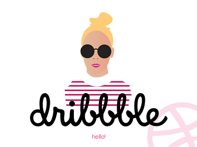 Hello Dribble! dribble game dribble invite invitation player