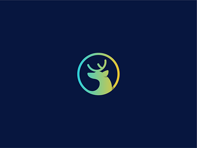 Wikuri final logo brand branding deer deer head design illustration logo logo design logotype vector