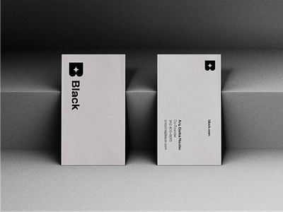 Black business cards