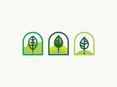 Test - Logotype brand green healthy leaf leaf logo leafs logotype natural vector