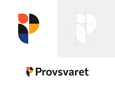 Provsvaret logo branding design logo ui vector