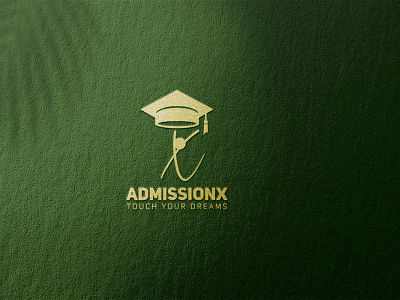 AdmissionX Brand Identity branding logo