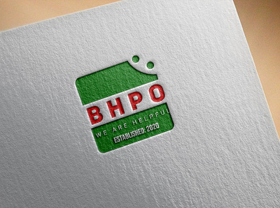 Brand Identity of BHPO branding logo