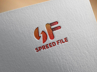 Spreed File brand Identity branding logo